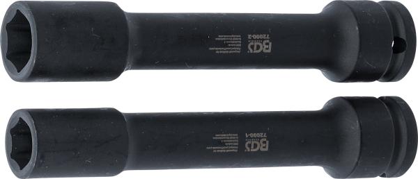 BGS Spezial-Steckschlüssel-Einsatz-Satz für Ausgleichsgetriebeflansch-Mutter für Volvo SW 15 - 18 mm 72000